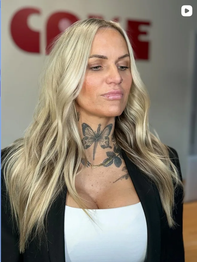 Blonde balayage by Cake